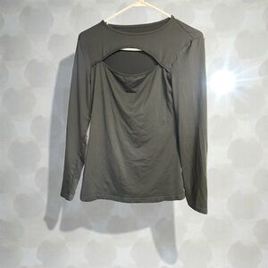Elegant Gray Women's Top